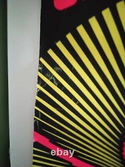 Vintage Original 1970s Suppose They Gave A War Blacklight Antiwar Poster