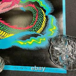 Vintage Original 1971 PERSEUS Murray Skoff Blacklight Poster NOS SEALED P18