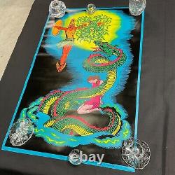 Vintage Original 1971 PERSEUS Murray Skoff Blacklight Poster NOS SEALED P18