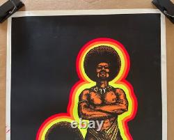 Vintage Original 1971 The Proud Ones Blacklight Poster. Black Panther 70s Afro Vintage Original 1971 The Proud Ones Blacklight Poster. Black Panther 70s Afro