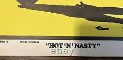 Vintage Original 1972 Hot'N' Nasty Blacklight Poster NEVER HUNG