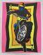Vintage Original 1976 Ace Motocross / Supercross Blacklight Poster 23x28.75
