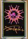 Vintage Original 1990s Psychedelic Velvet Black Light Poster Jimi Hendrix Music