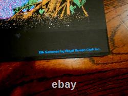 Vintage Original Mescalito Mezcalito Blacklight Poster Rick Griffin 1968 Peyote