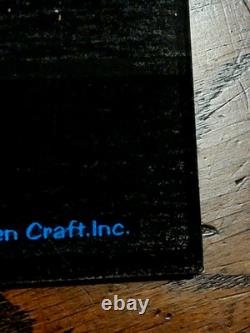 Vintage Original Mescalito Mezcalito Blacklight Poster Rick Griffin 1968 Peyote