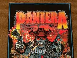 Vintage PANTERA cowboys from hell Blacklight Poster 90's
