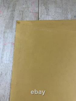 Vintage Pandora Productions 1968 Black Light Poster 47 Art David Friedman Worn