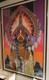 Vintage Peace Princess Blacklight Poster 1970s