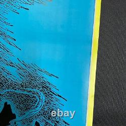 Vintage Pegasus and Bellerophon 1971 Black Light Poster NOS UNUSED P18