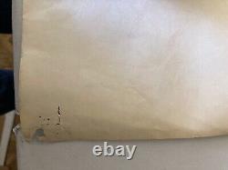Vintage Peter Max Self Portrait Poster Psychedelic FULL SIZE Black Light Y129
