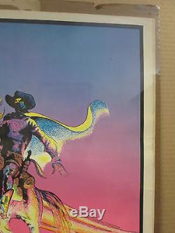 Vintage Phantom Rider 1972 Black light Poster original 10047