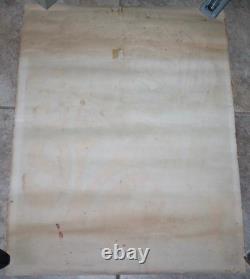 Vintage Poster From Jamaica With Love Rastafarian Blacklight Advertising