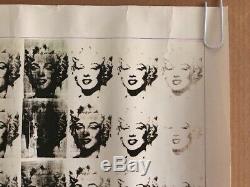 Vintage Poster Marilyn Monroe Diptych Andy Warhol 1962 Pop Art Counter Culture