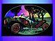 Vintage Psychedelic Blacklight Poster 1912 Simplex Speed Car Western Graphics