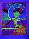 Vintage Psychedelic Blacklight Poster Hallelujah 1970 By Eduardo Arderi Trippy
