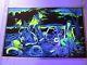 Vintage Psychedelic Blacklight Poster The Storm 1970 By Bunnell Kraken Mermaid 3