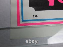 Vintage Psychedelic Blacklight Poster Uncle Sam Clean Up Your Room VERY COOL NOS