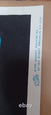 Vintage Rare King Cobra Blacklight Poster, Scorpio Posters, Inc. Snake