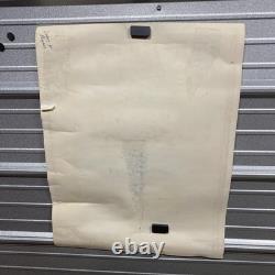 Vintage SNOOPY FOR PRESIDENT Blacklight Poster 1968 Anti War RARE Leslie Tobin