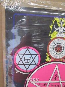 Vintage Season of the Witch black light Poster 1972 Rare 17577
