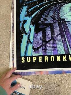 Vintage Soundgarden Superunknown BlackLight Poster 1994 Excellent Condition