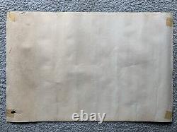 Vintage Spiderman Marvel Third Eye Black Light Poster 4016 Gil Kane Used Damage