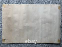 Vintage Spiderman Marvel Third Eye Black Light Poster 4016 Gil Kane Used Damage