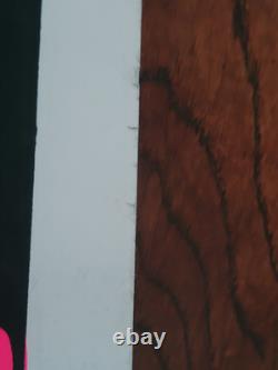 Vintage TAKE LIFE A LITTLE EASIER Blacklight Poster 1973 Burger Afro One Stop