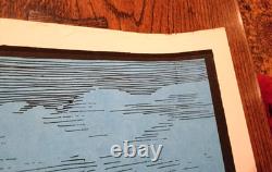 Vintage THE AMERICANS Poster Native Buffalo Houston Blacklight 60s 70s Buffalo