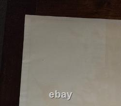 Vintage THE AMERICANS Poster Native Buffalo Houston Blacklight 60s 70s Buffalo