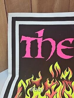 Vintage The Crow Brandon Lee #1682 Flocked Velvet Blacklight Poster 1995 Scorpio