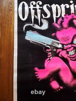 Vintage The Offspring Blacklight Poster 1995 Funky Enterprises Punk Alternative