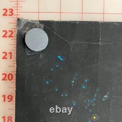 Vintage Third Eye NY Blacklight Poster Space Station #750 Walter Bomar 1968