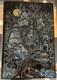 Vintage Treehouse Blacklight Poster 70s Western Graphics Eugene Oregon. Rare