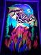 Vintage Velva-glow Blacklight Poster, Satan's Den Pp-489 Rare Htf Read Desc
