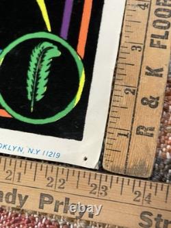 Vintage Velvet Blacklight Neon Poster LED ZEPPELIN 1980 SCORPIO POSTERS