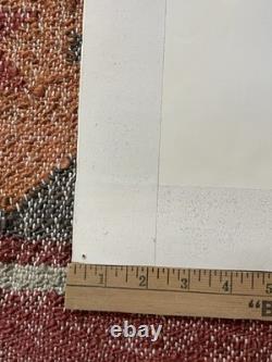 Vintage Velvet Blacklight Neon Poster LED ZEPPELIN 1980 SCORPIO POSTERS