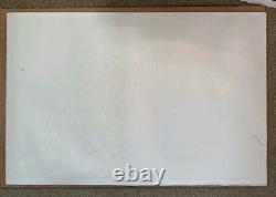 Vintage Velvet Blacklight Poster Tiger Flocked Psychedelic Decor Scorpio 1980