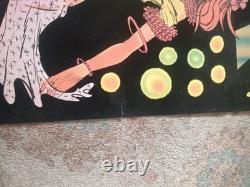 Vintage Western Graphics Black Light Poster Nate Owens Do It In A Disco Rare Htf