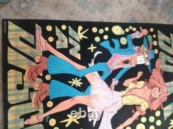 Vintage Western Graphics Black Light Poster Nate Owens Do It In A Disco Rare Htf