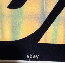 Vintage Western Graphics Black Light Velvet Poster Nate Owens Do It In A Disco