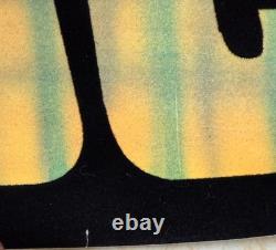 Vintage Western Graphics Black Light Velvet Poster Nate Owens Do It In A Disco