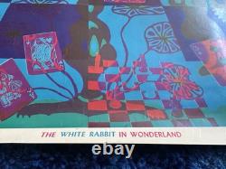 Vintage White Rabbit Poster Keep Your Head Printed By Orbit Graphic Arts