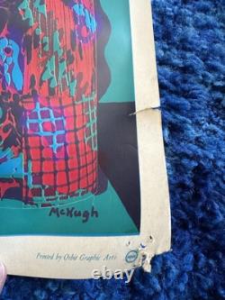 Vintage White Rabbit Poster Keep Your Head Printed By Orbit Graphic Arts