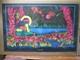 Vintage Yesterday & Tomorrow Petagno Saladin Black Light Poster 1972 20076