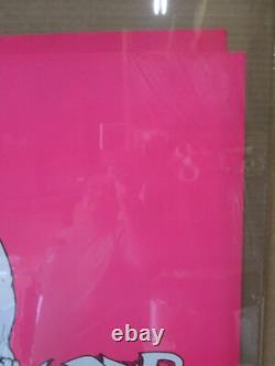 Vintage Your problem is obvious 1970's blacklight poster get up your @ss 20843