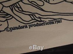 Vintage and OriginalPandora ProductsNot Only to be Loved Blacklight Poster