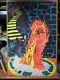 Vintage Black Light Poster Vintage 1970 Rege Rising Satan Lucifer Devil 14132