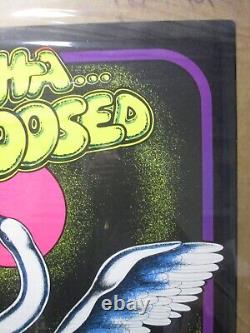 Vintage ol' Mutha. Goosed Petagno parody today black light Poster 1972 19488