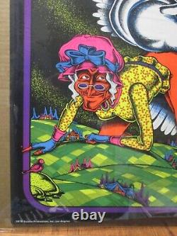 Vintage ol' Mutha. Goosed Petagno parody today black light Poster 1972 19488